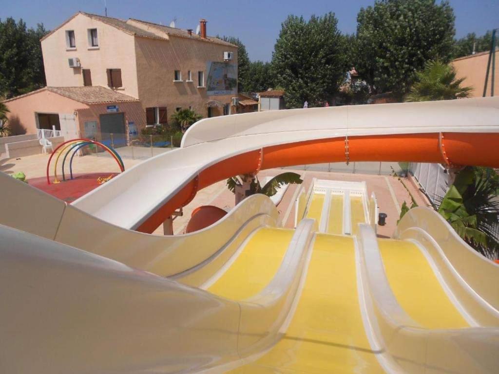 Hotel camping les sables du midi à Valras-Plage Extérieur photo